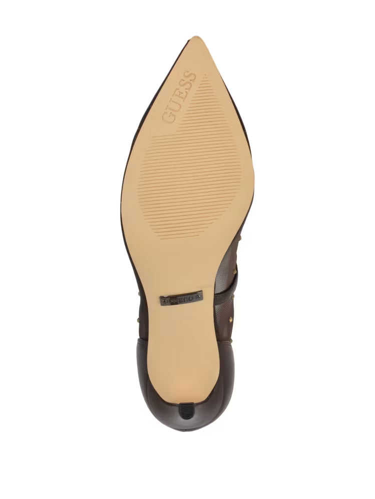 Guess Rhinestone Mesh Pumps