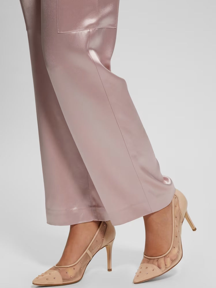 Guess Rhinestone Mesh Pumps