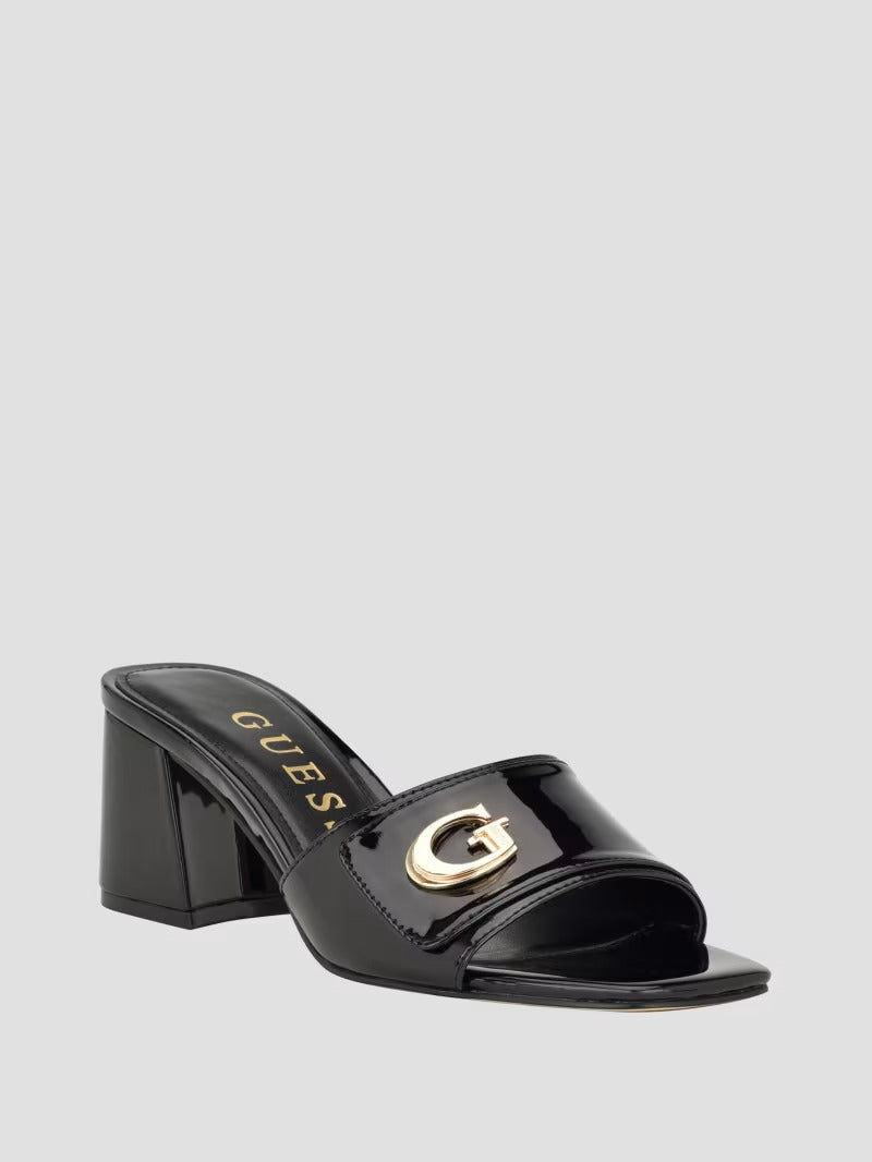 Guess Gallai Block Heel Mules