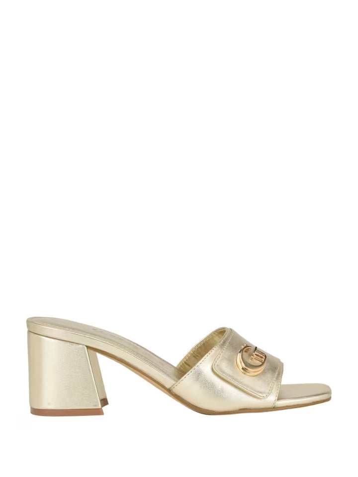 Guess Gallai Block Heel Mules