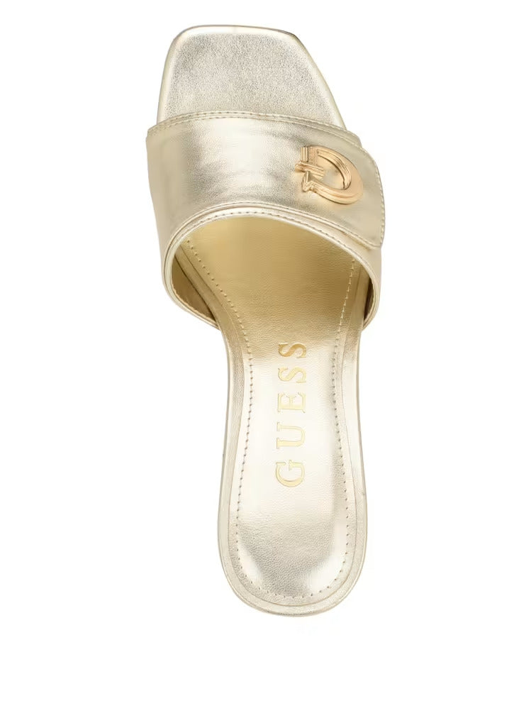 Guess Gallai Block Heel Mules