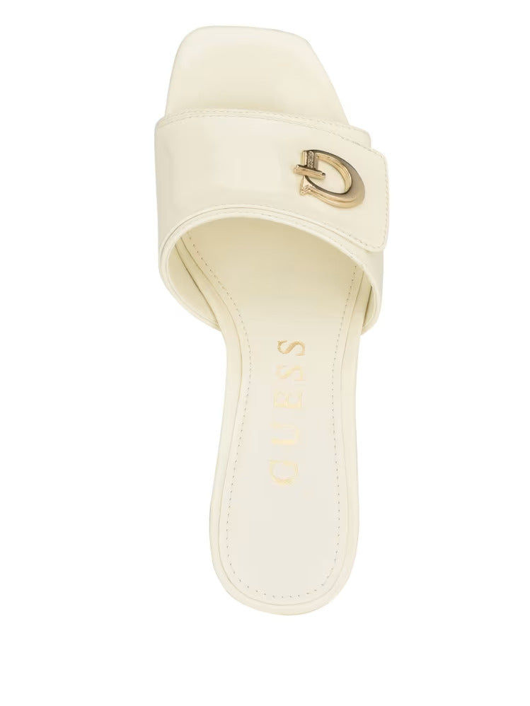 Guess Gallai Block Heel Mules