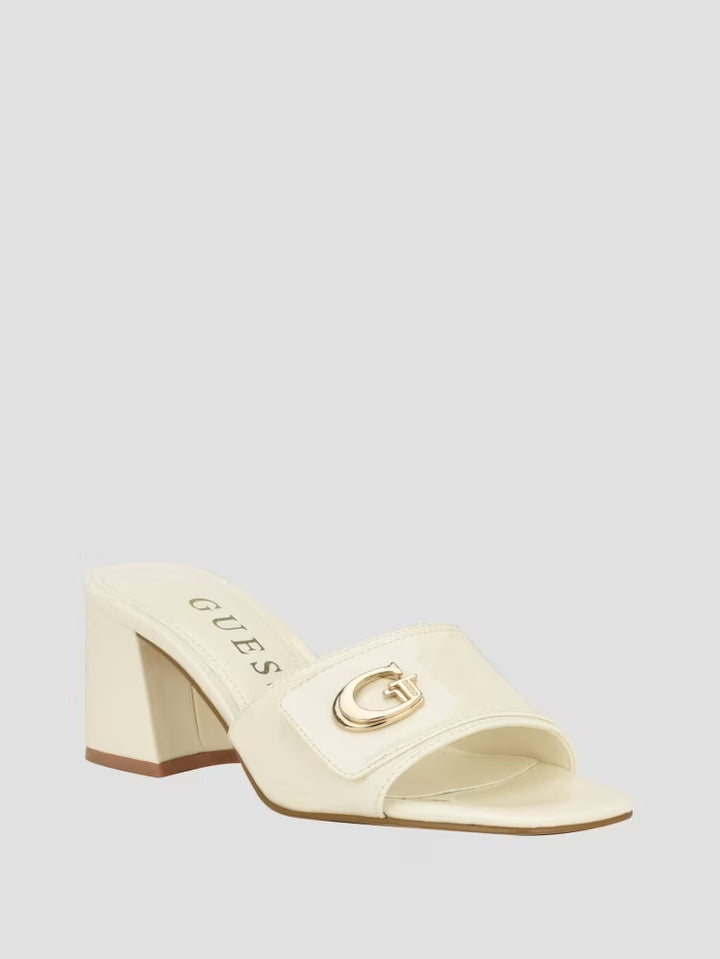 Guess Gallai Block Heel Mules