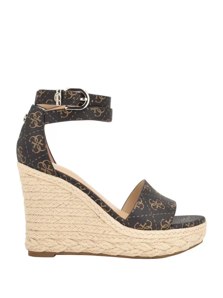 Guess Hidy Logo Espadrille Wedges