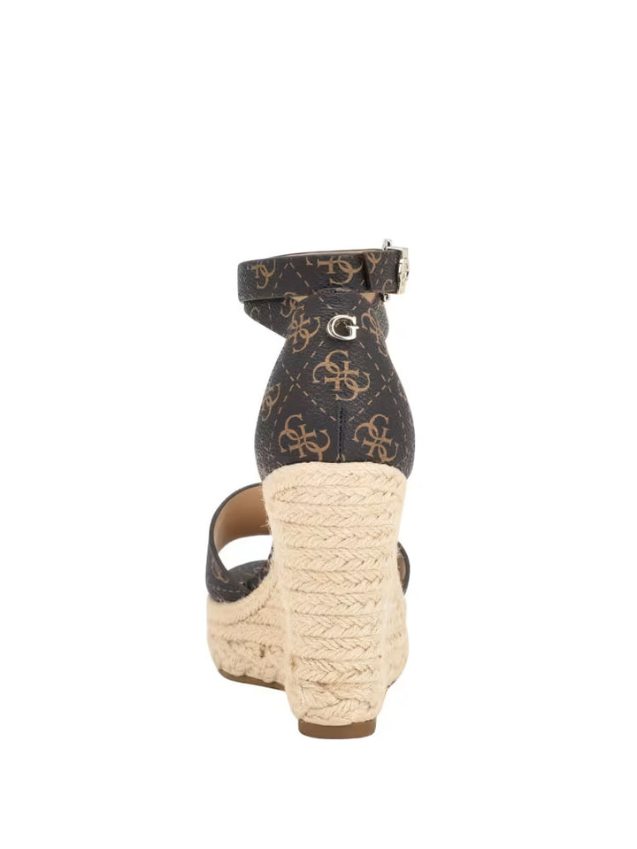 Guess Hidy Logo Espadrille Wedges