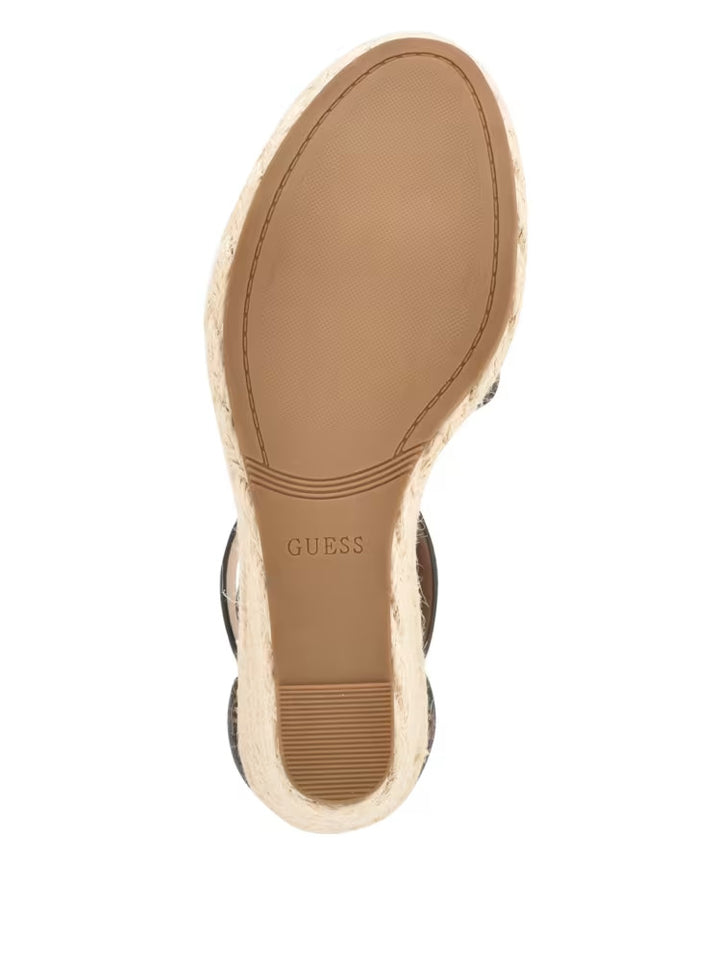 Guess Hidy Logo Espadrille Wedges