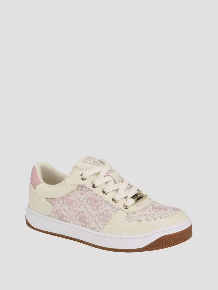 Guess Jacquard Low-Top Sneakers