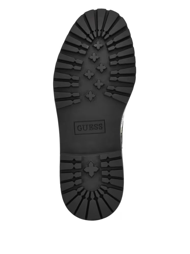 guess Jellarda Tweed Chain Moto Boots