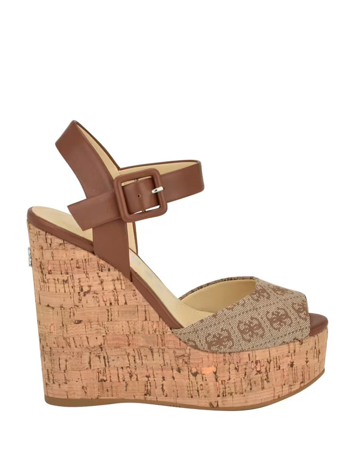 Guess Lyrica Linen Wedges