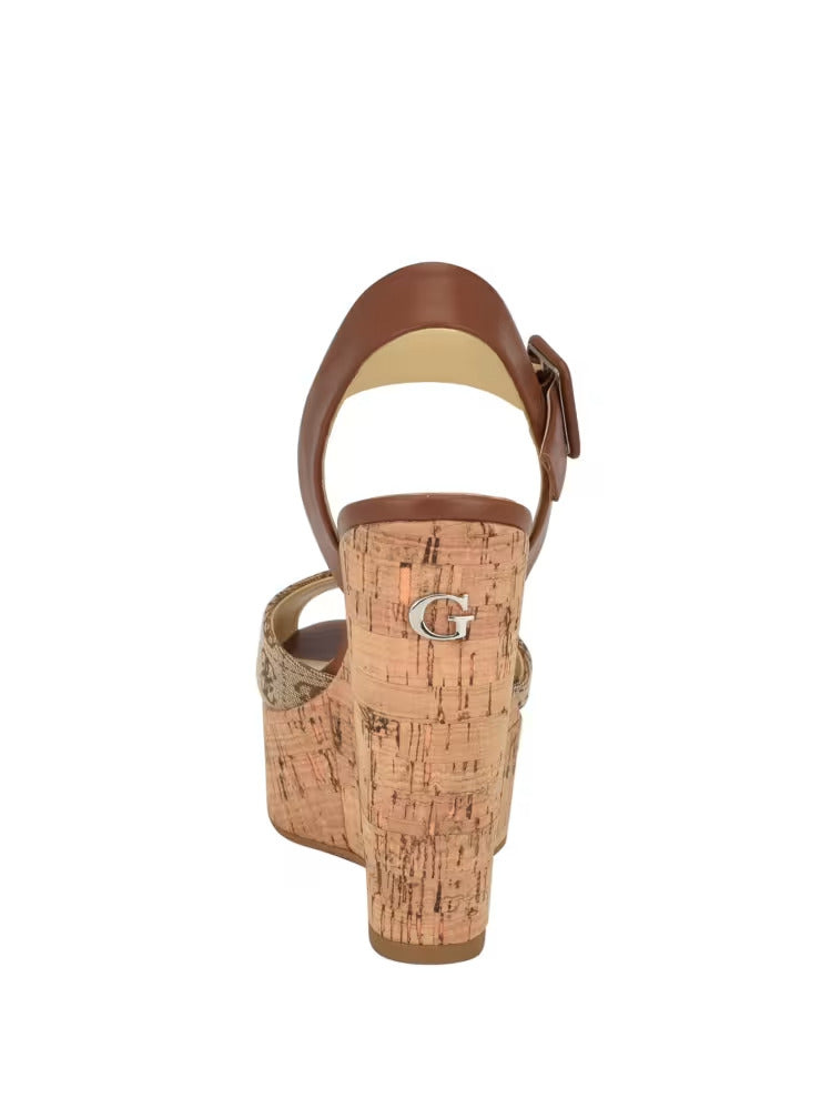Guess Lyrica Linen Wedges