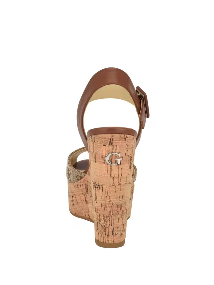Guess Lyrica Linen Wedges