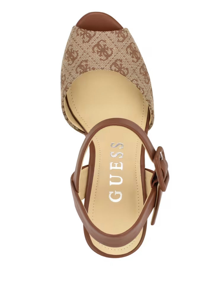 Guess Lyrica Linen Wedges