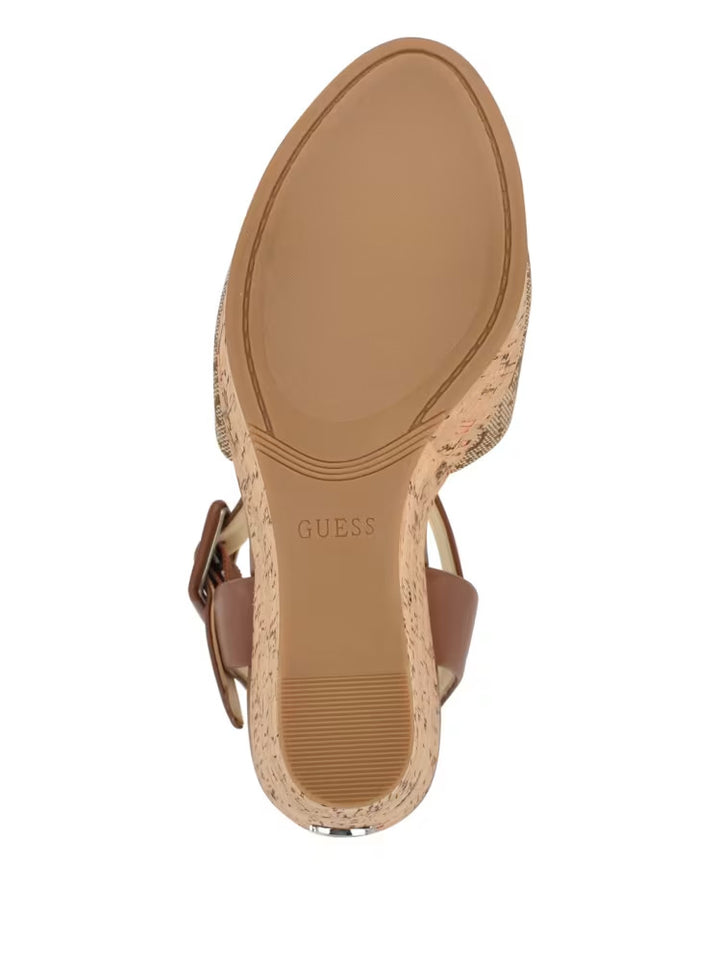 Guess Lyrica Linen Wedges