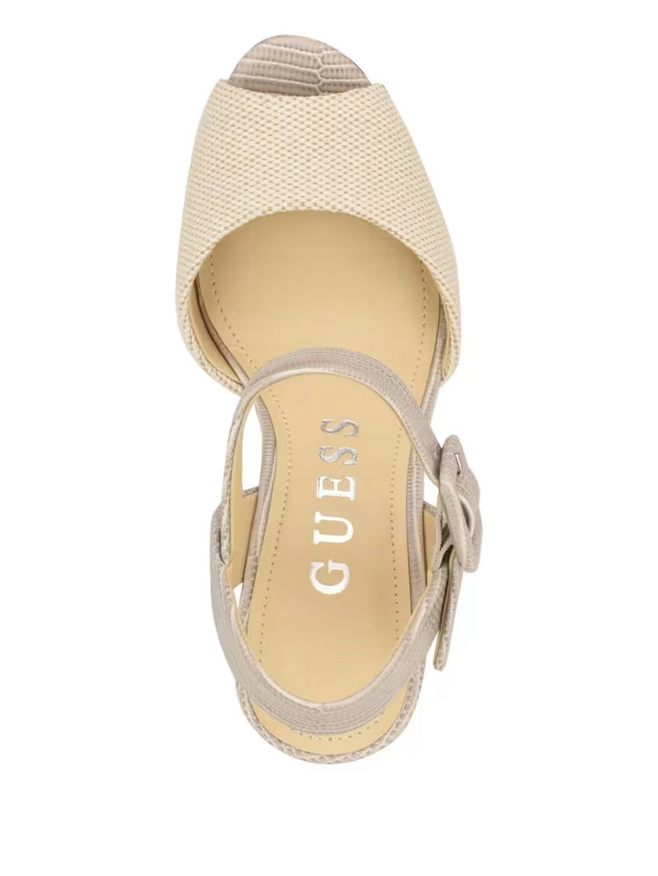 Guess Lyrica Linen Wedges