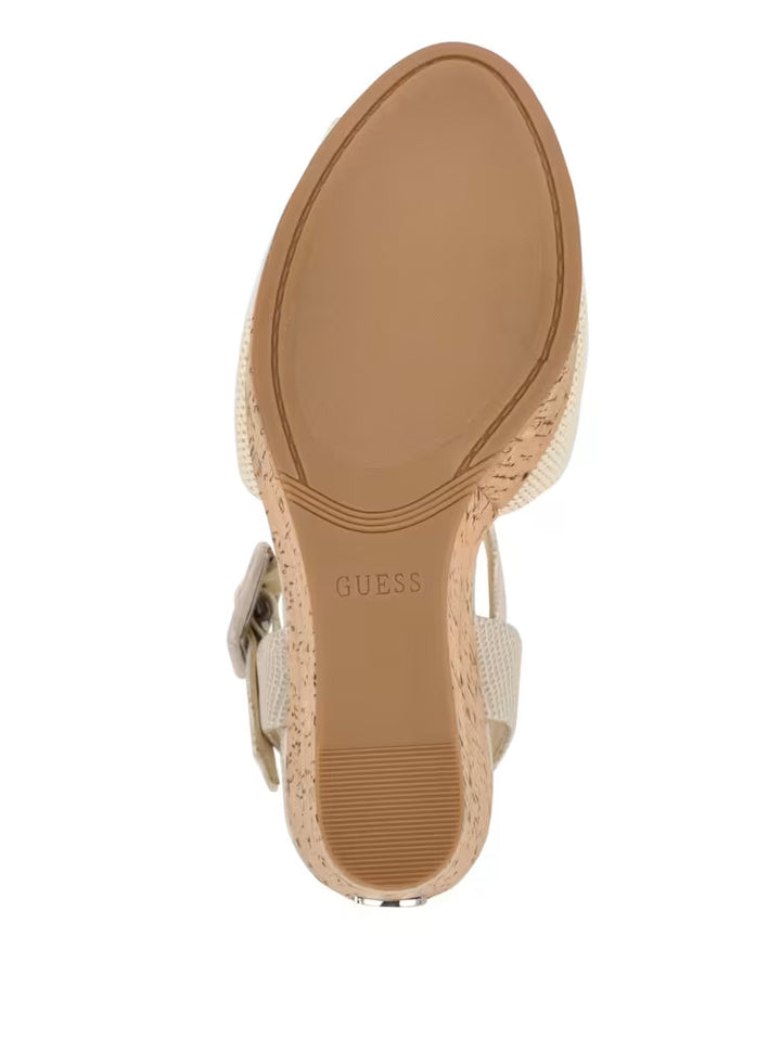 Guess Lyrica Linen Wedges
