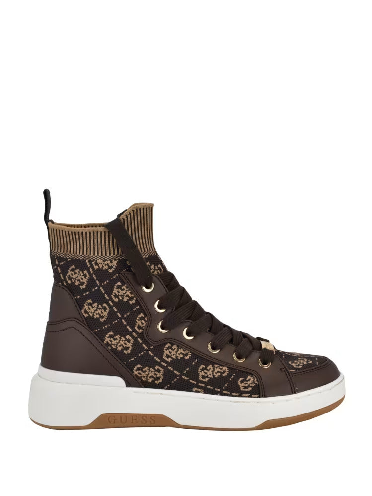 Guess Quattro G Knit High Top Sneakers
