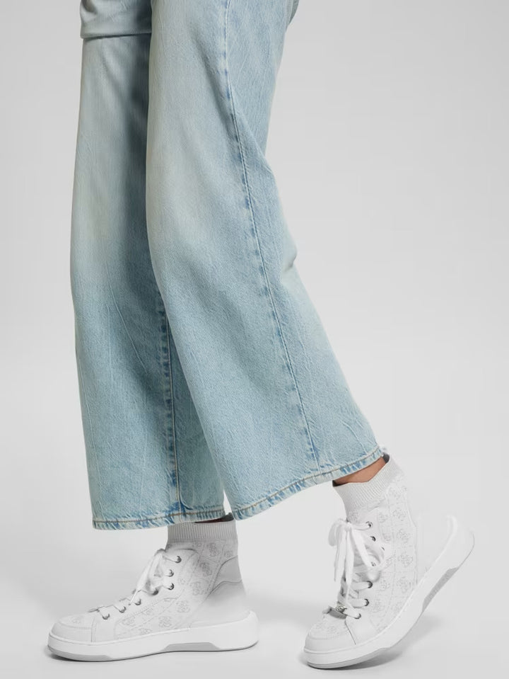 Guess Quattro G Knit High Top Sneakers