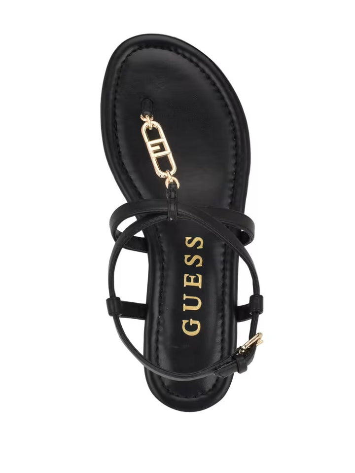Guess Meaa Chain T-Strap Sandals