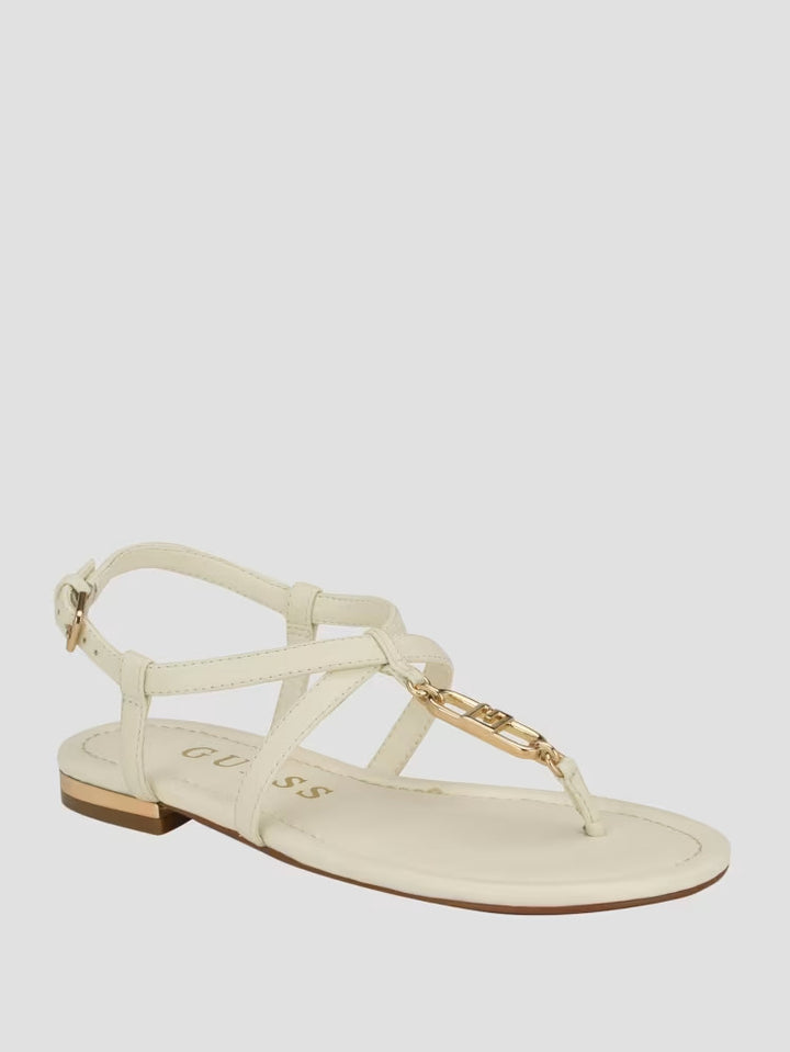 Guess Meaa Chain T-Strap Sandals