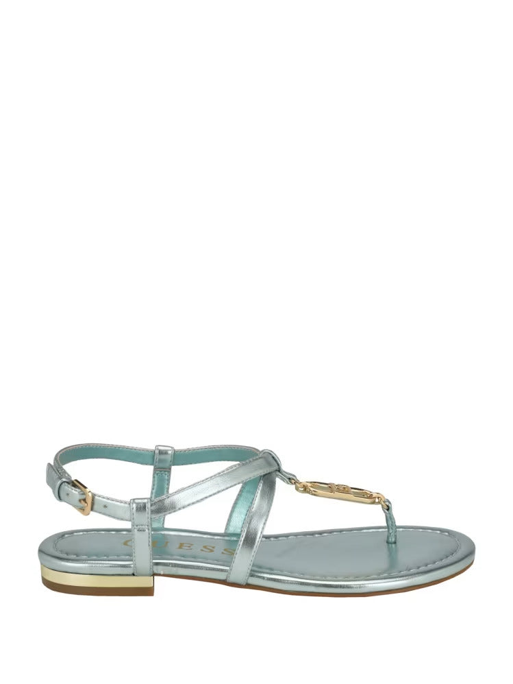 Guess Meaa Chain T-Strap Sandals