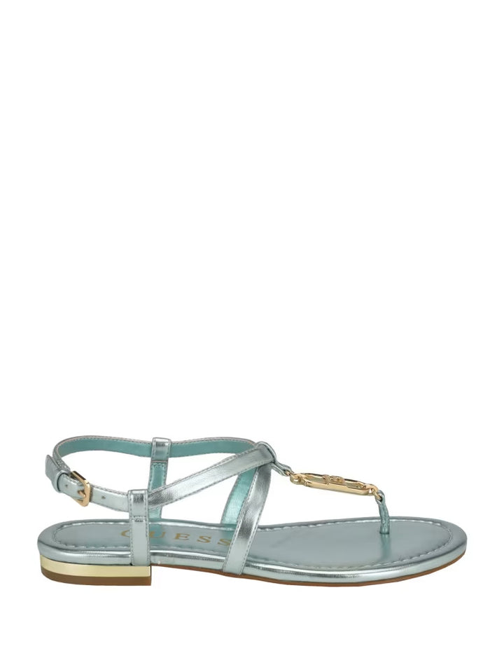 Guess Meaa Chain T-Strap Sandals