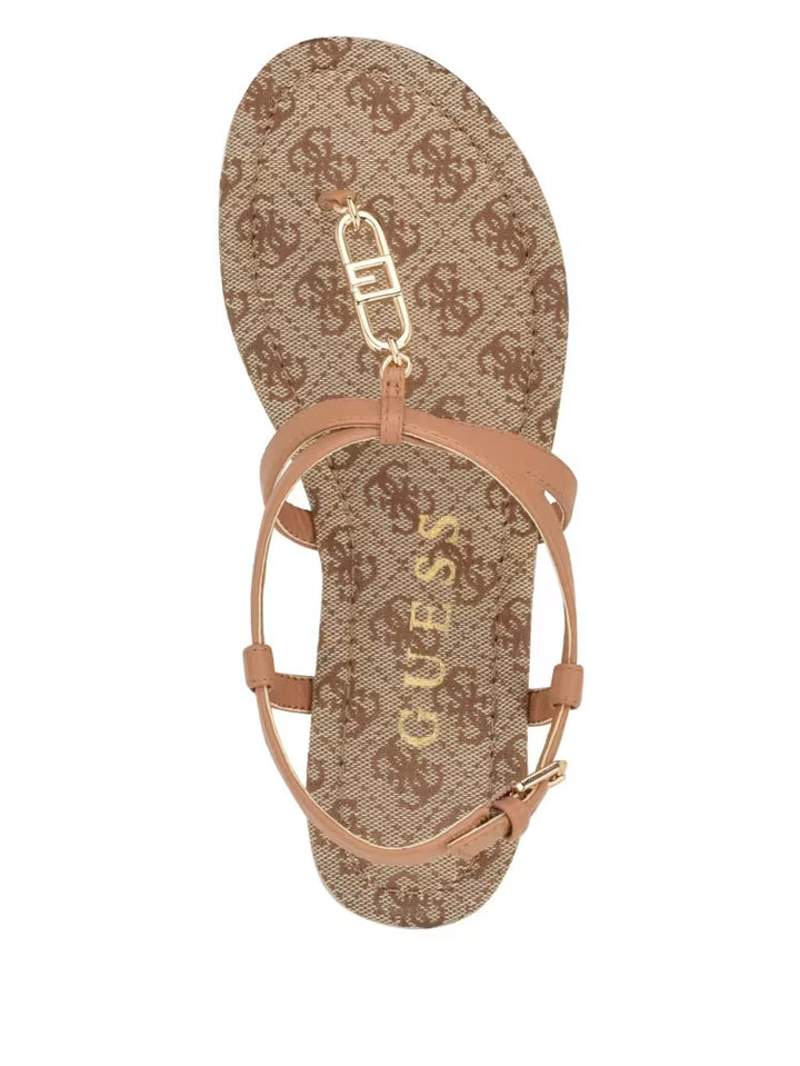 Guess Meaa Chain T-Strap Sandals