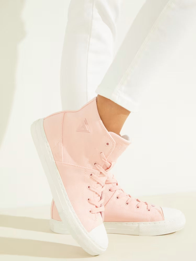 Guess Prinze High-Top Canvas Sneakers