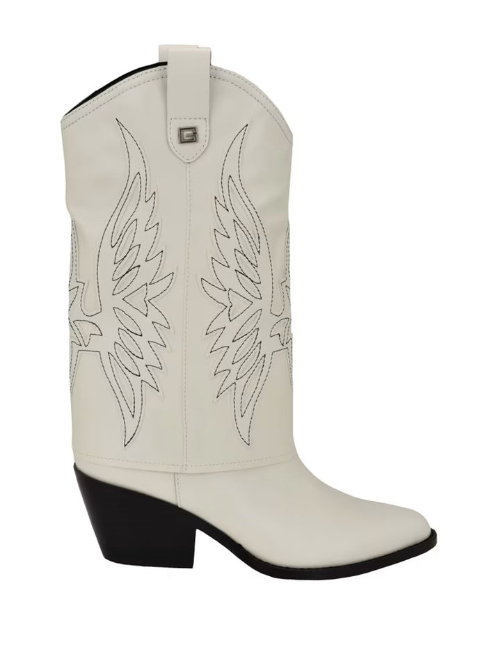 Guess Raegan Fold-Over Cowboy Boots