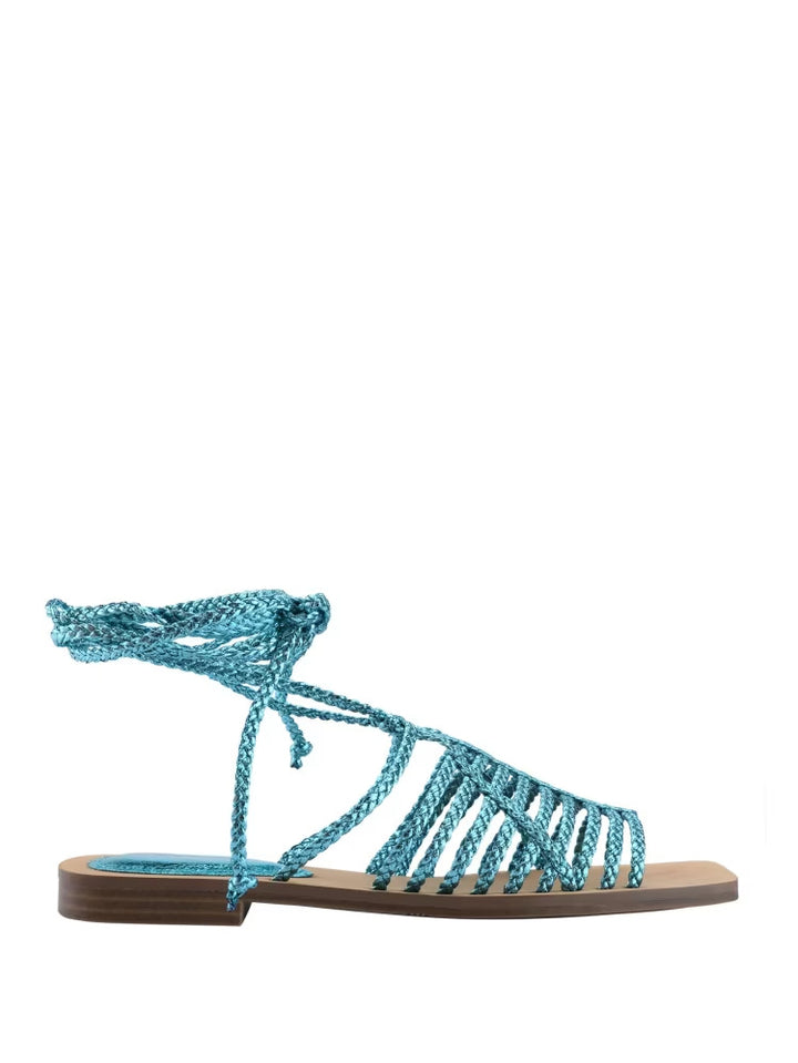 Guess Rayana Strappy Lace-Up Sandals
