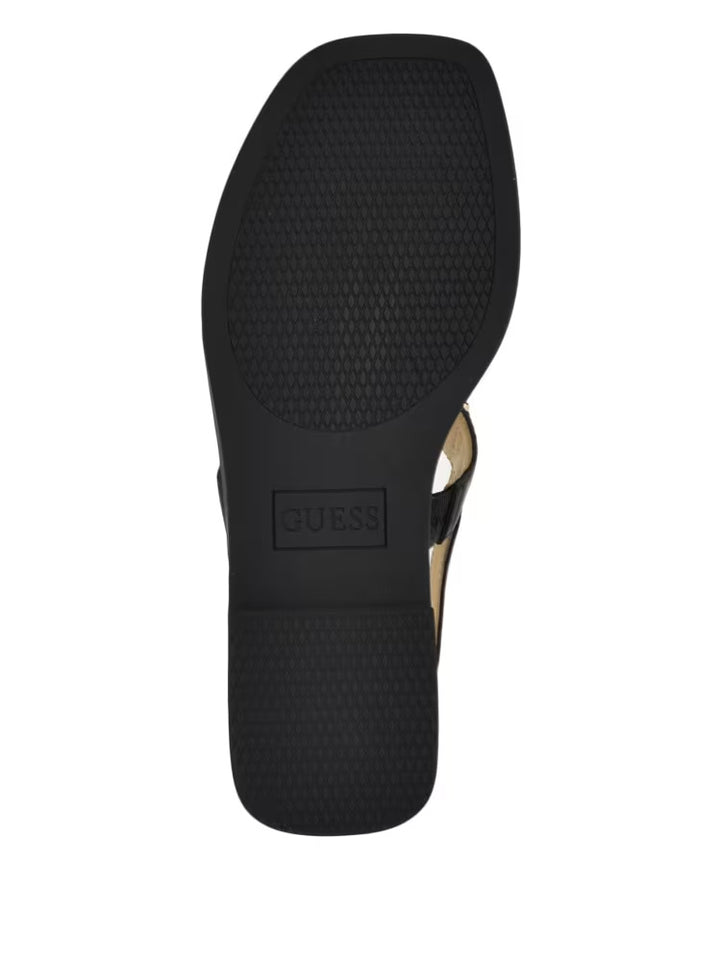 Guess Reality T-Strap Sandals