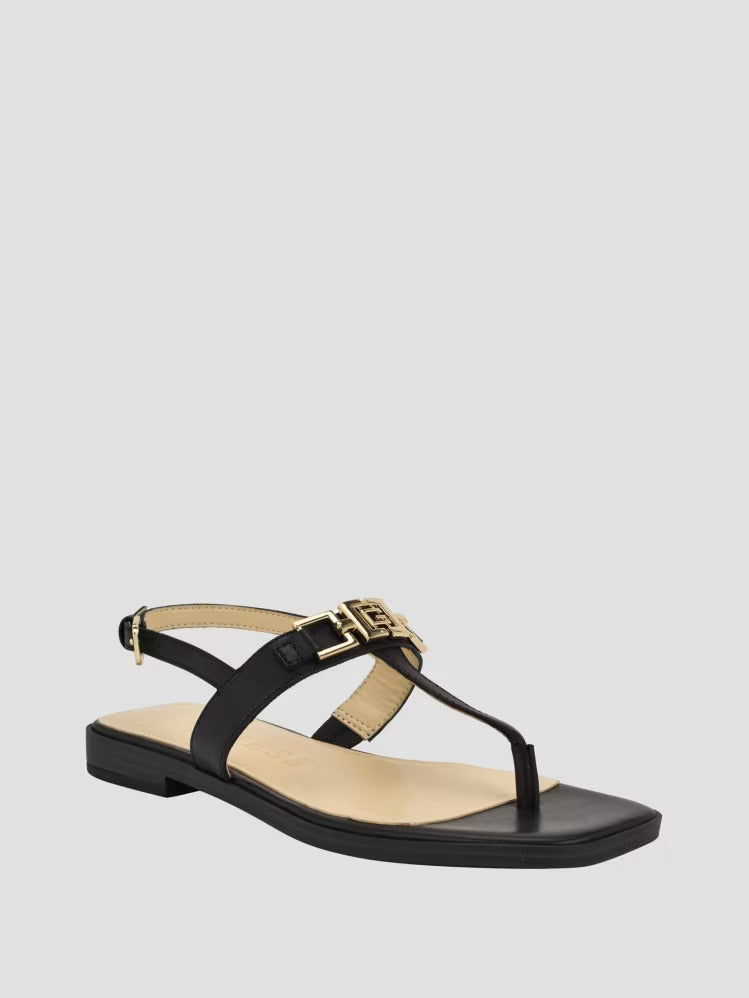 Guess Reality T-Strap Sandals