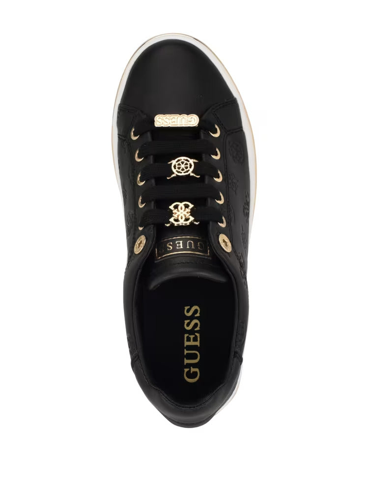 Guess Stasey Debossed Low-Top Sneakers