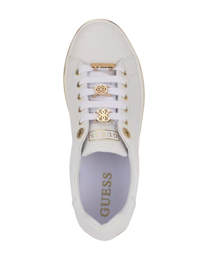 Guess Stasey Debossed Low-Top Sneakers