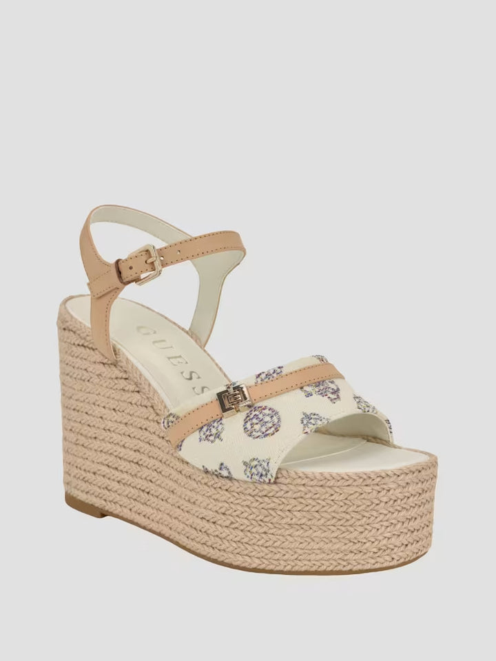 Guess Taani Peony Wedge Heels