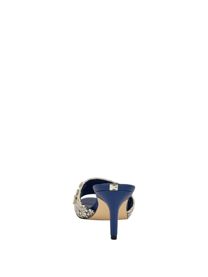 Guess Weekful Woven Rhinestone Mules