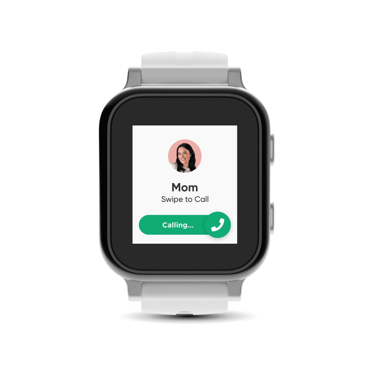 Gabb Watch 3e Kids Smartwatch - GPS Tracker, Talk & Text, SOS, No Internet, $30 Activation (Silver)