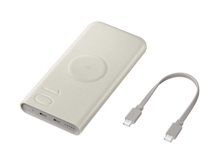 Samsung 25W 10,000 mAh Wireless Battery Pack, Beige