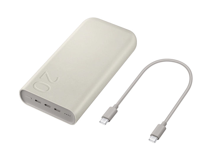 Samsung 45W 20,000 mAh Battery Pack, Beige