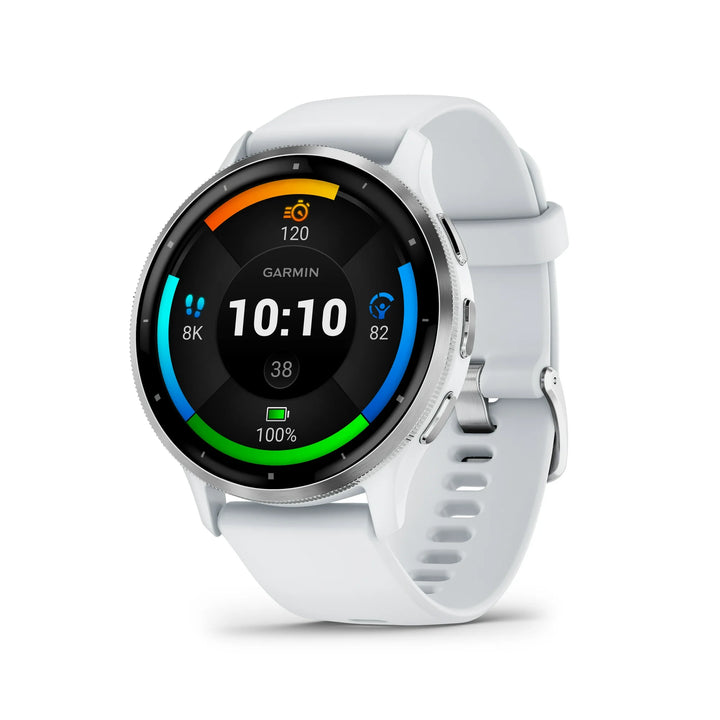 Garmin Venu® 3, GPS Smartwatch, AMOLED Display, Advanced Health and Fitness Features, Up To 14 Days Of Battery, Whitestone