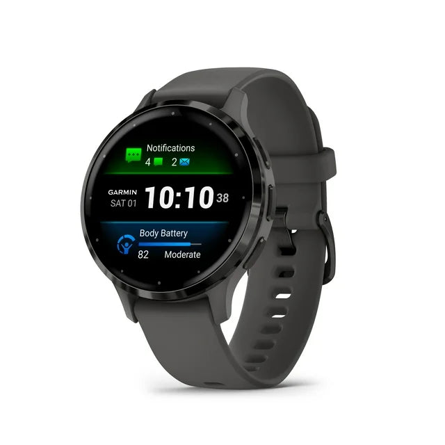 Garmin Venu® 3S, GPS Smartwatch, AMOLED Display, Advanced Health and Fitness Features, Up To 10 Days Of Battery, Pebble Gray