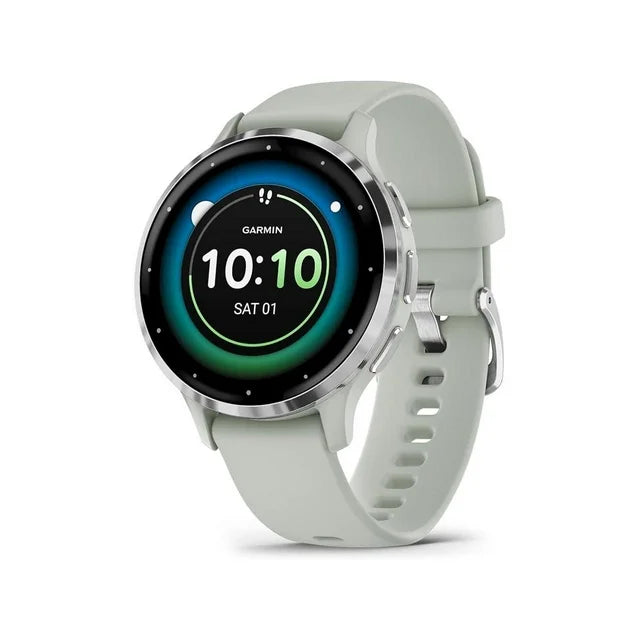 Garmin Venu® 3S, GPS Smartwatch, AMOLED Display, Advanced Health and Fitness Features, Up To 10 Days Of Battery, Sage Gray