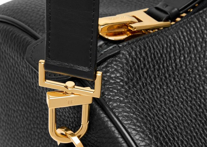 TOM FORD GRAIN LEATHER LARGE BUCKLEY HOLDALL