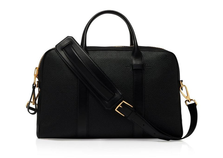 TOM FORD GRAIN LEATHER BUCKLEY BRIEFCASE
