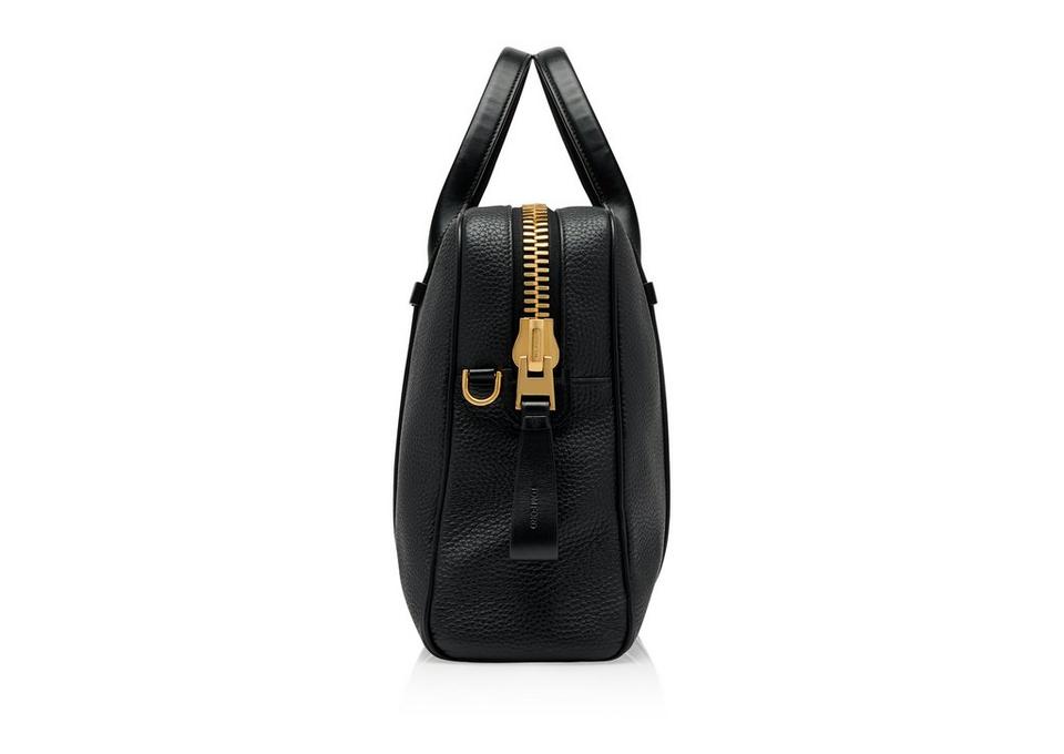 TOM FORD GRAIN LEATHER BUCKLEY BRIEFCASE