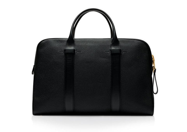 TOM FORD GRAIN LEATHER BUCKLEY BRIEFCASE