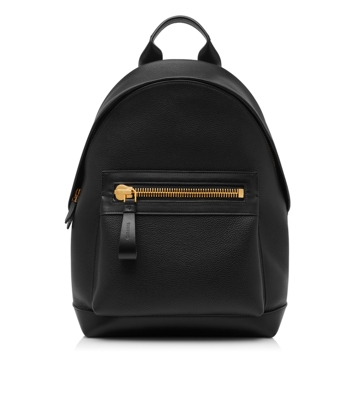 TOM FORD GRAIN LEATHER BUCKLEY BACKPACK
