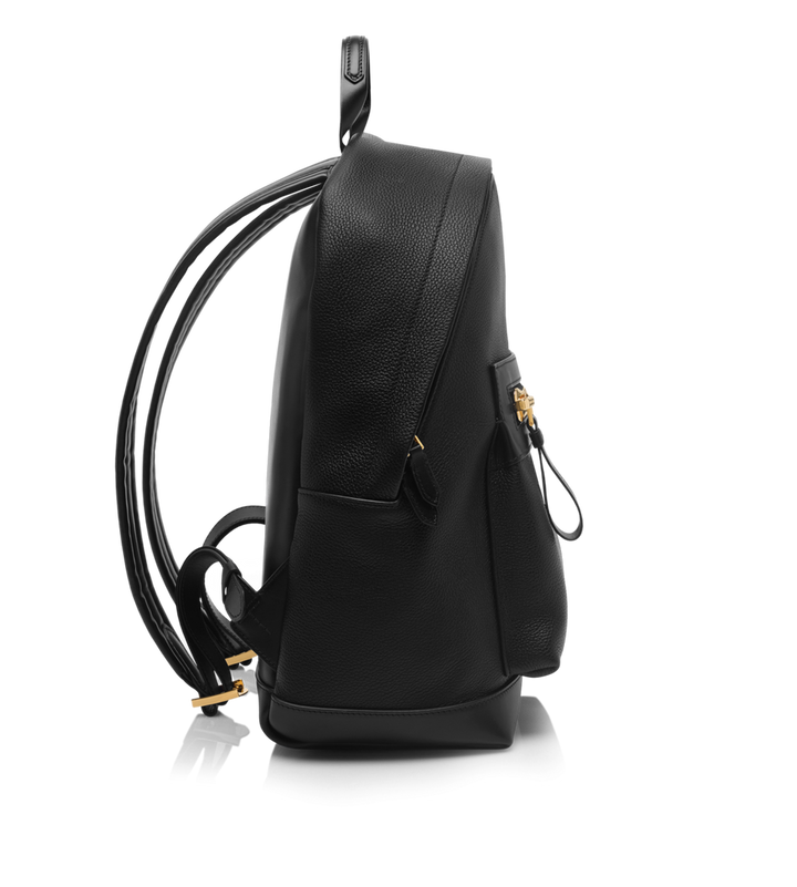 TOM FORD GRAIN LEATHER BUCKLEY BACKPACK