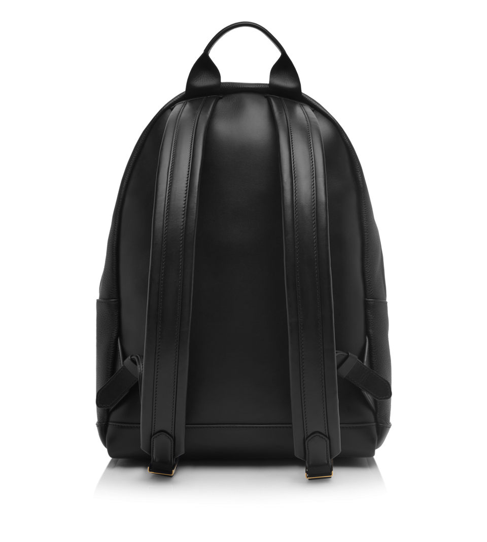 TOM FORD GRAIN LEATHER BUCKLEY BACKPACK
