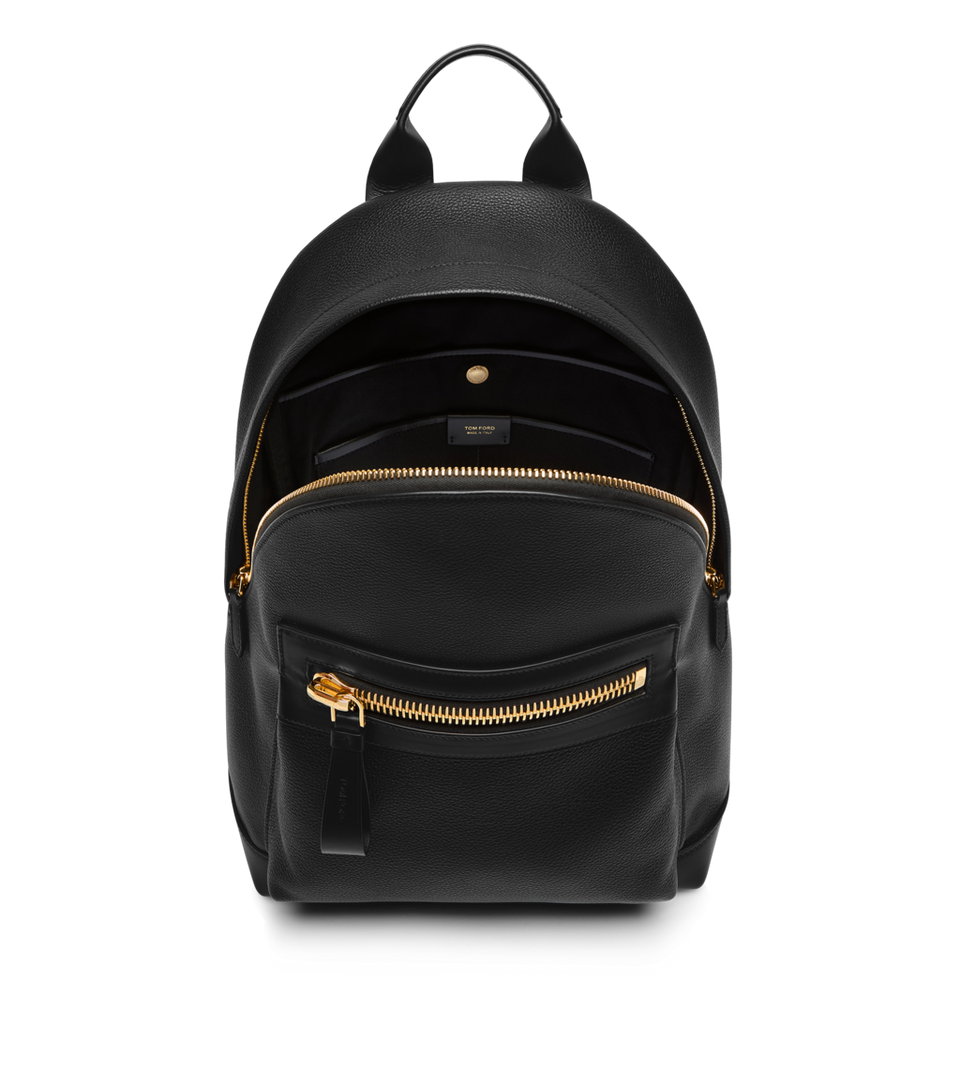TOM FORD GRAIN LEATHER BUCKLEY BACKPACK