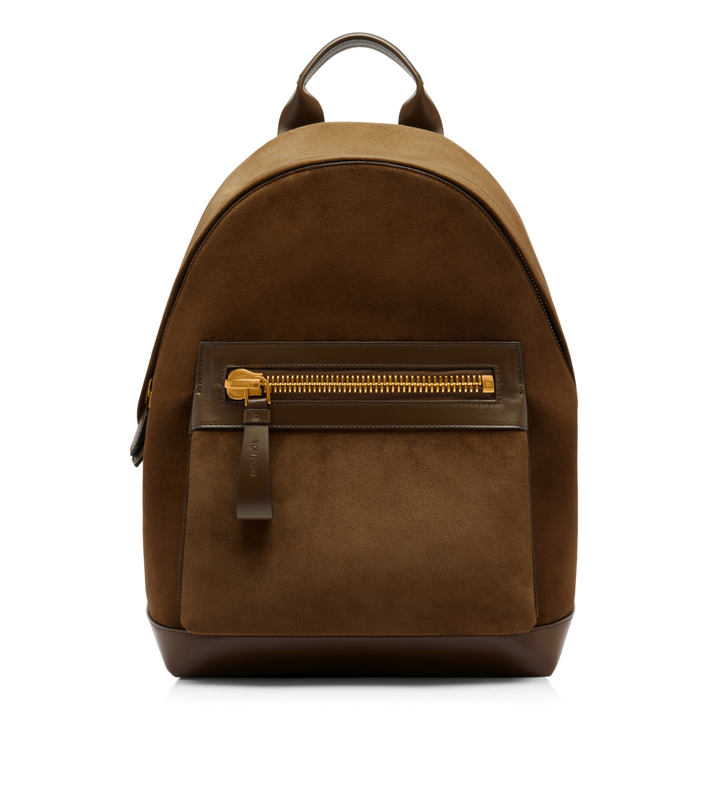 TOM FORD SUEDE BUCKLEY BACKPACK